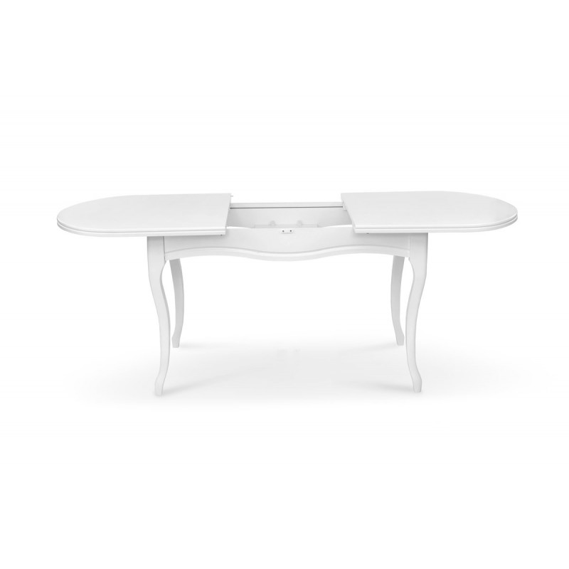 Стіл обідній Олівер (1500+500)*845, білий Мікс меблі