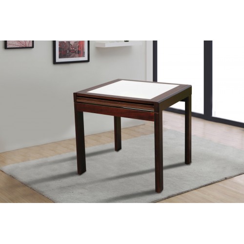 Стіл обідній Онікс (710 (1420))*790, горіх темн. Мікс меблі