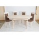 Стіл обідній Поло (1080+320)*730, беж. Мікс меблі