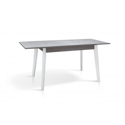 Стіл обідній ПОРТЛЕНД (1130+500)*695, сірий/білий Мікс меблі