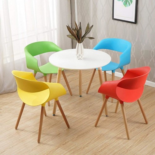 Стіл обідній СІРІУС (Китай) MDF (D=60cm), білий Мікс меблі