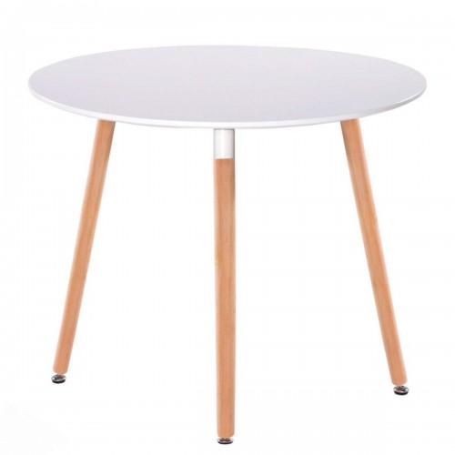 Стіл обідній СІРІУС (Китай) MDF (D=80cm), білий Мікс меблі