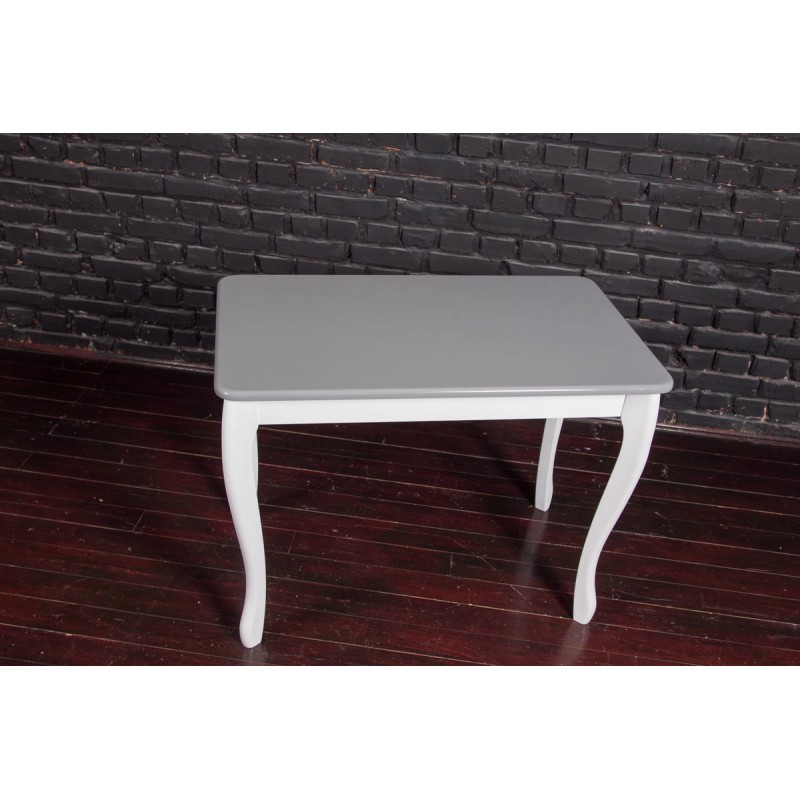 Стіл обідній СМАРТ 1000*600, БУК білий/сірий Мікс меблі