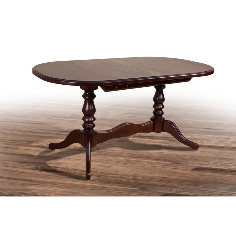 Стіл обідній Вавілон ( 150+40 )/90, т.горіх Мікс меблі