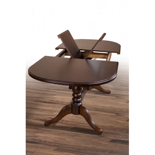 Стіл обідній Вавілон ( 150+40 )/90, т.горіх Мікс меблі