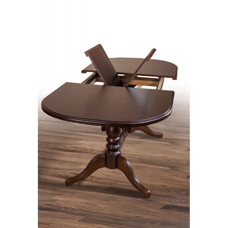 Стіл обідній Вавілон ( 150+40 )/90, т.горіх Мікс меблі