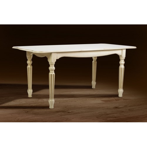 Стіл обідній Венеція (140+40)/85, слонова кістка Мікс меблі