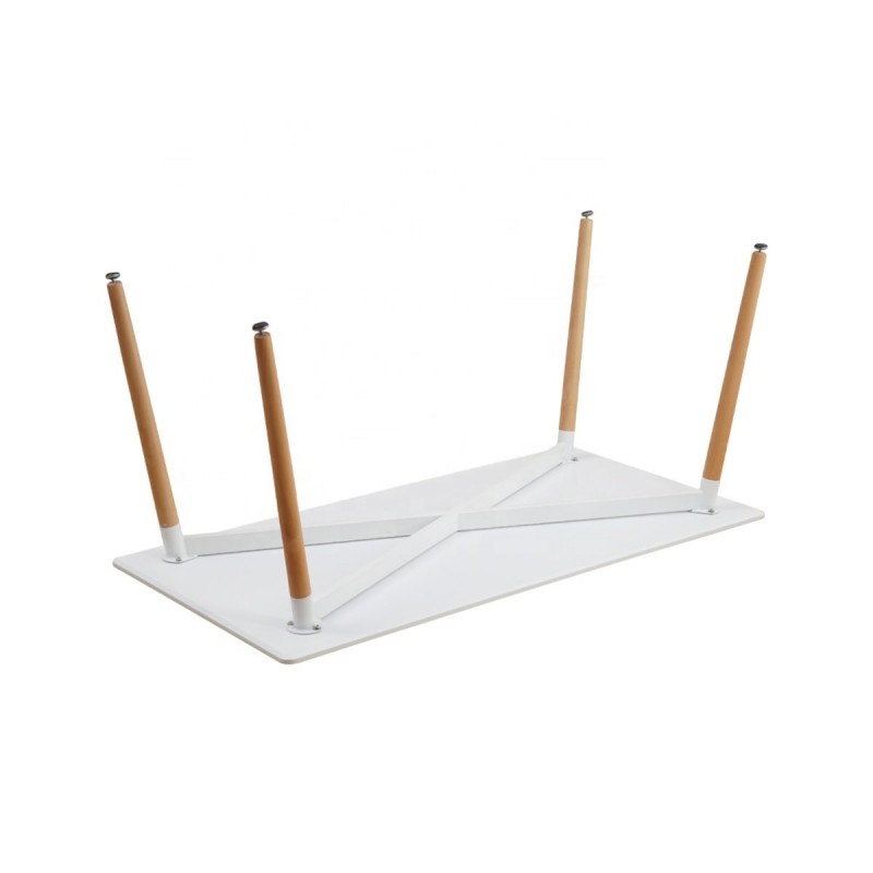 Стіл обідній ВЕЗУВІЙ MDF 120*80, білий Мікс меблі