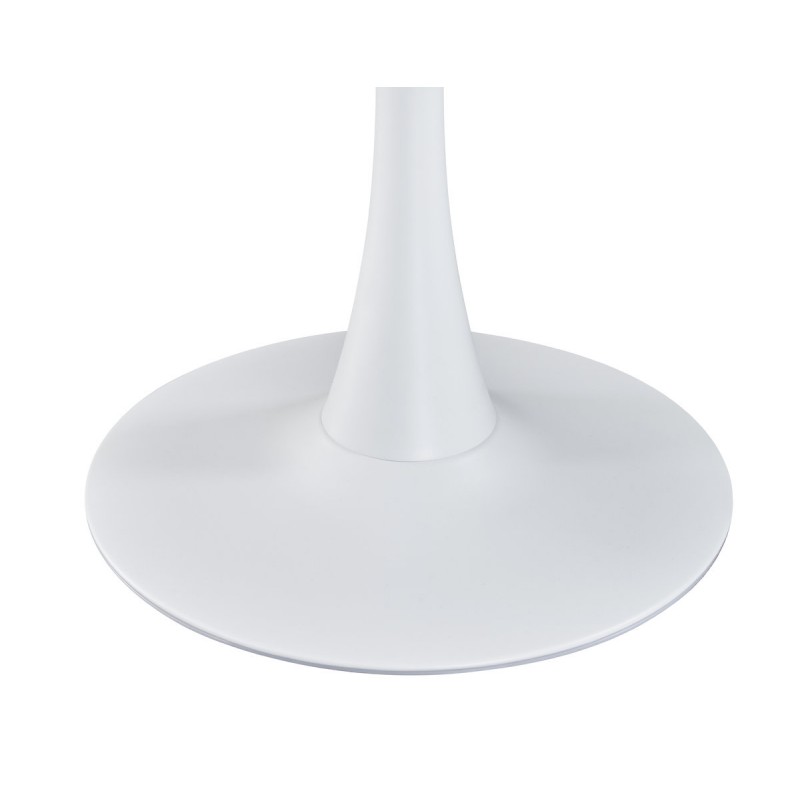 Стіл Опал (D=80), білий/кераміка білий Мікс меблі