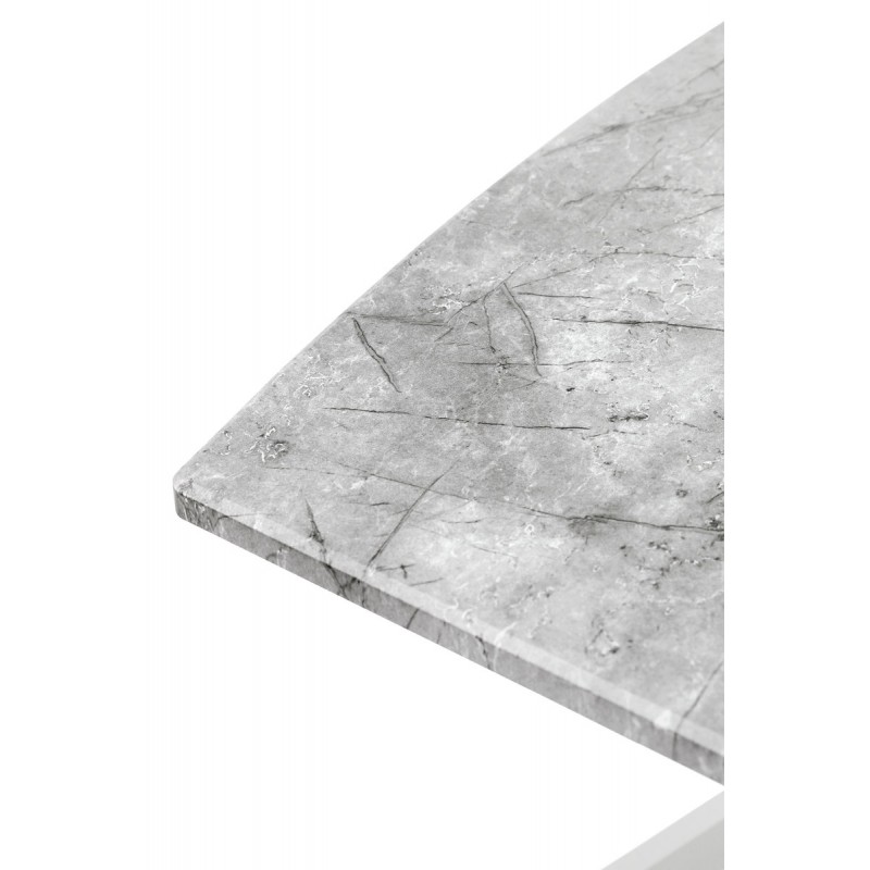 Стіл Річард 140(+40)*85 білий мет/базальт Мікс меблі