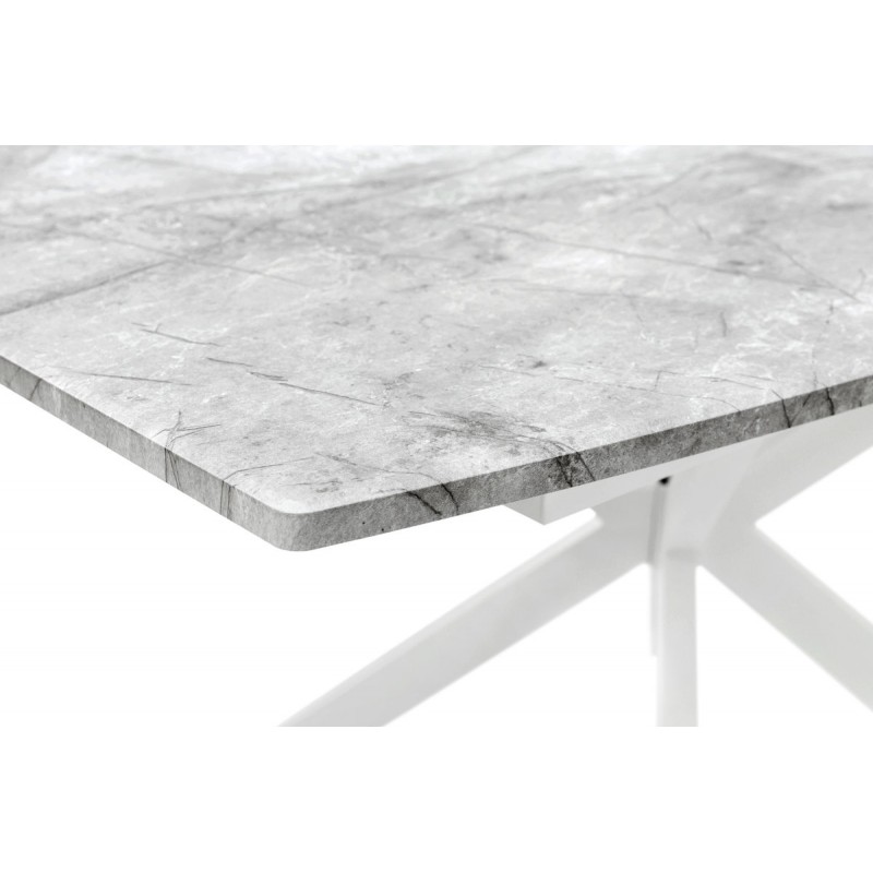 Стіл Річард 140(+40)*85 чорний мет/базальт Мікс меблі