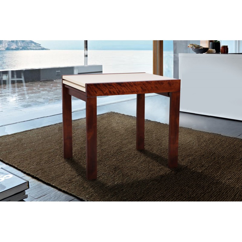 Стіл Слайдер 1000 ( 2000 ) * 820, горіх/крем Мікс меблі