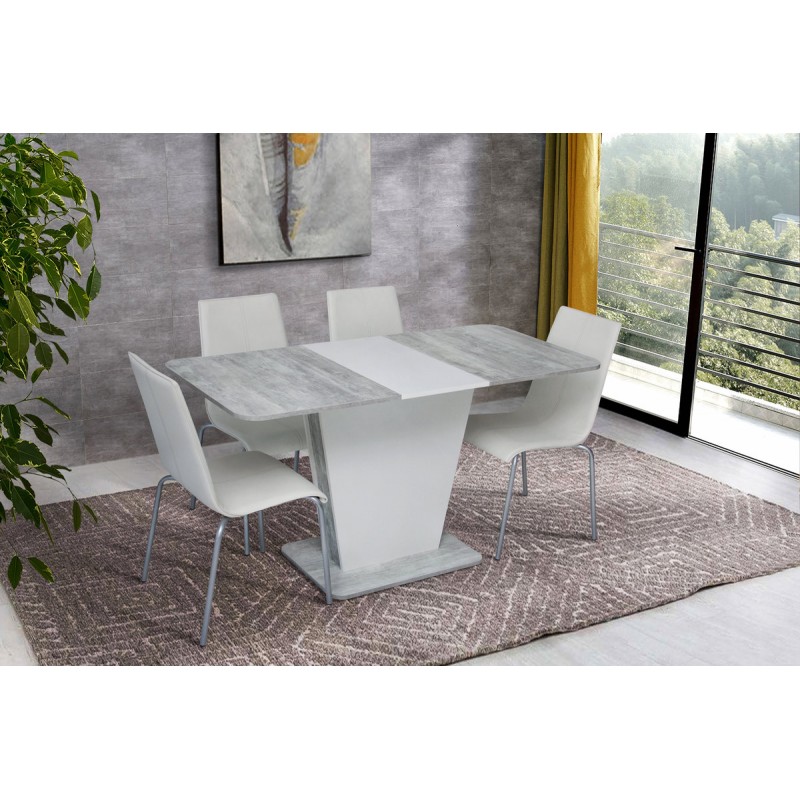 Стіл Спарк, урбан/білий Мікс меблі