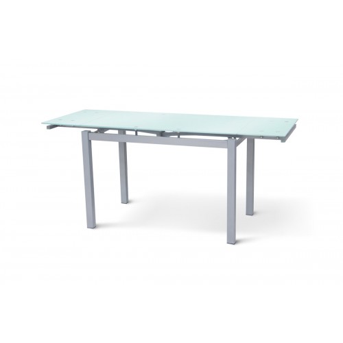 Стіл Венді XS-1025, 110/170*70, білий/сірі ноги Мікс меблі