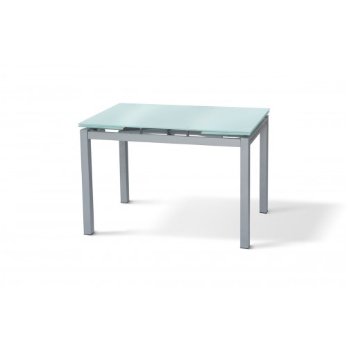 Стіл Венді XS-1025, 110/170*70, білий/сірі ноги Мікс меблі