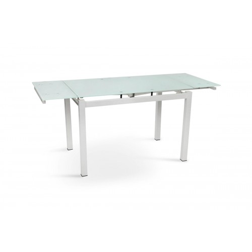 Стіл Венді XS-1025, 80/130*65, білий/білі ноги Мікс меблі