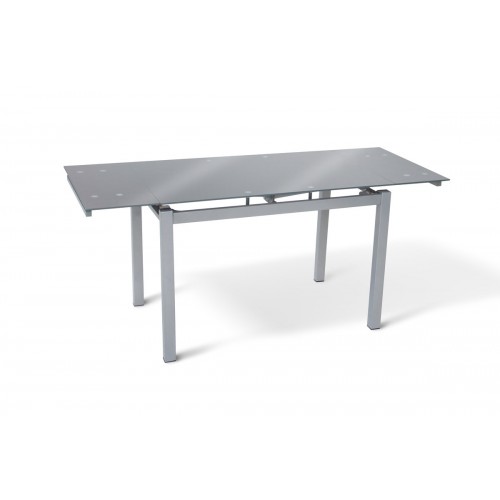 Стіл Венді XS-1025, 80/130*65, сірий (скло) Мікс меблі