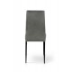 Стілець Айс, чорний/велюр графіт Мікс меблі