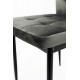 Стілець Айс, чорний/велюр графіт Мікс меблі