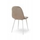 Стілець Ембер-L, білий/велюр бежевий Мікс меблі