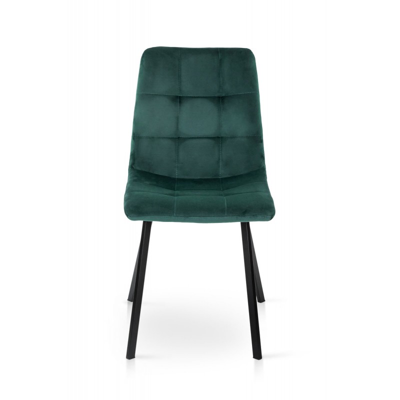 Стілець Ментос чорний/ велюр зелений Мікс меблі