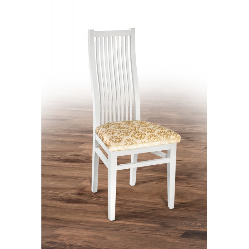 Стілець Міранда (білий/авилла2/2)--- Мікс меблі