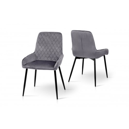 Стілець Ніколь,  чорний/сірий Мікс меблі