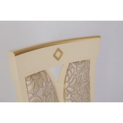 Стілець обідній Гранд сл.кость+патина/Vintage V2 Мікс меблі