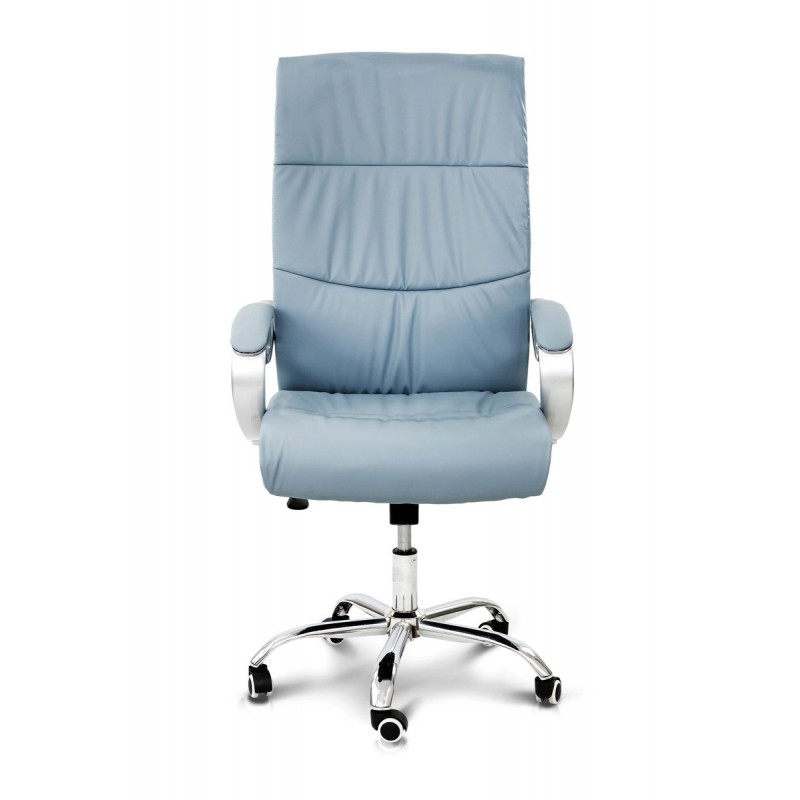 Стілець офісний Ентер ЛАЙТ, сіро-блакитний Мікс меблі