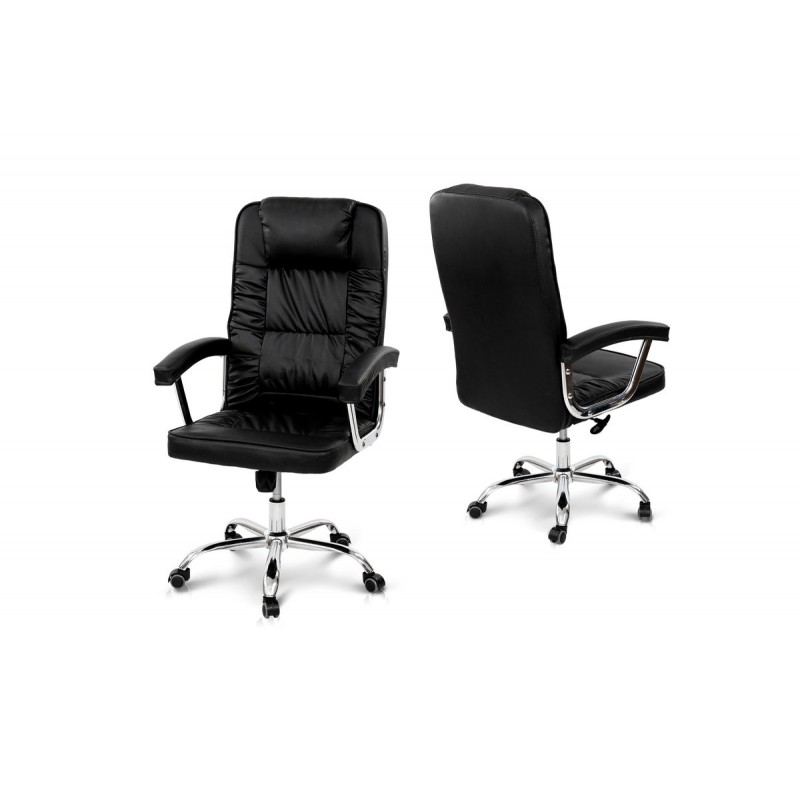 Стілець офісний Фокус, чорний Мікс меблі