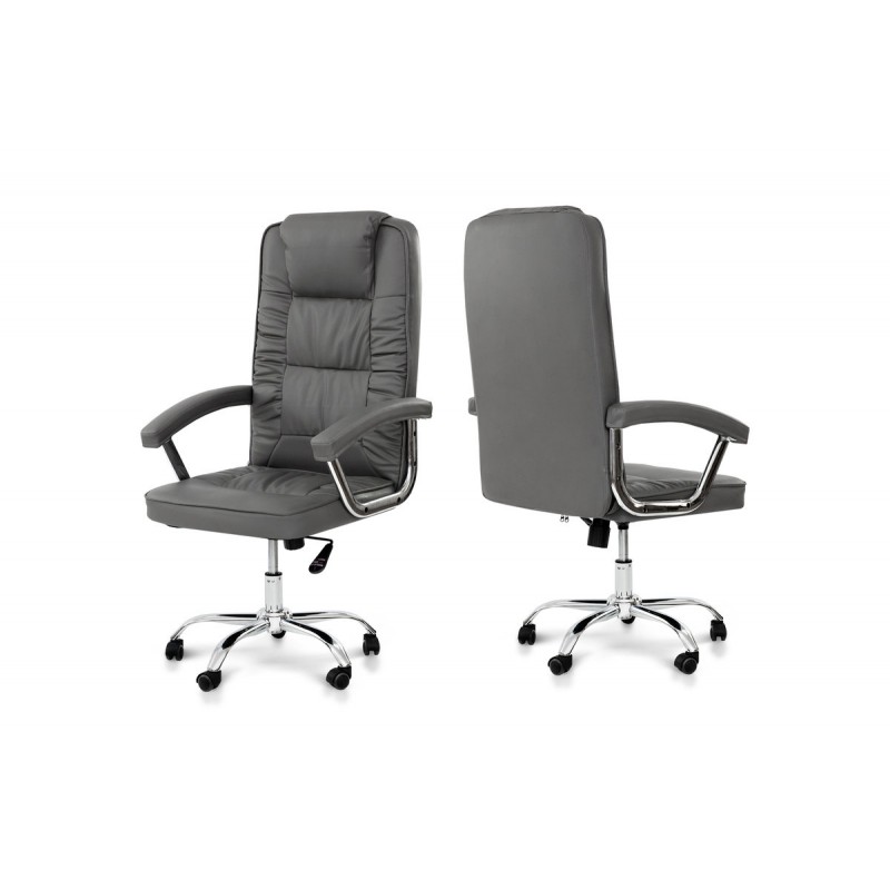 Стілець офісний Фокус, сірий Мікс меблі