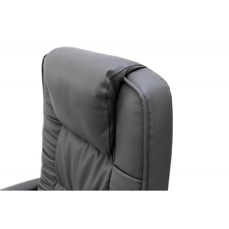 Стілець офісний Фокус, сірий Мікс меблі