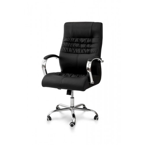 Стілець офісний Лінк, чорний Мікс меблі