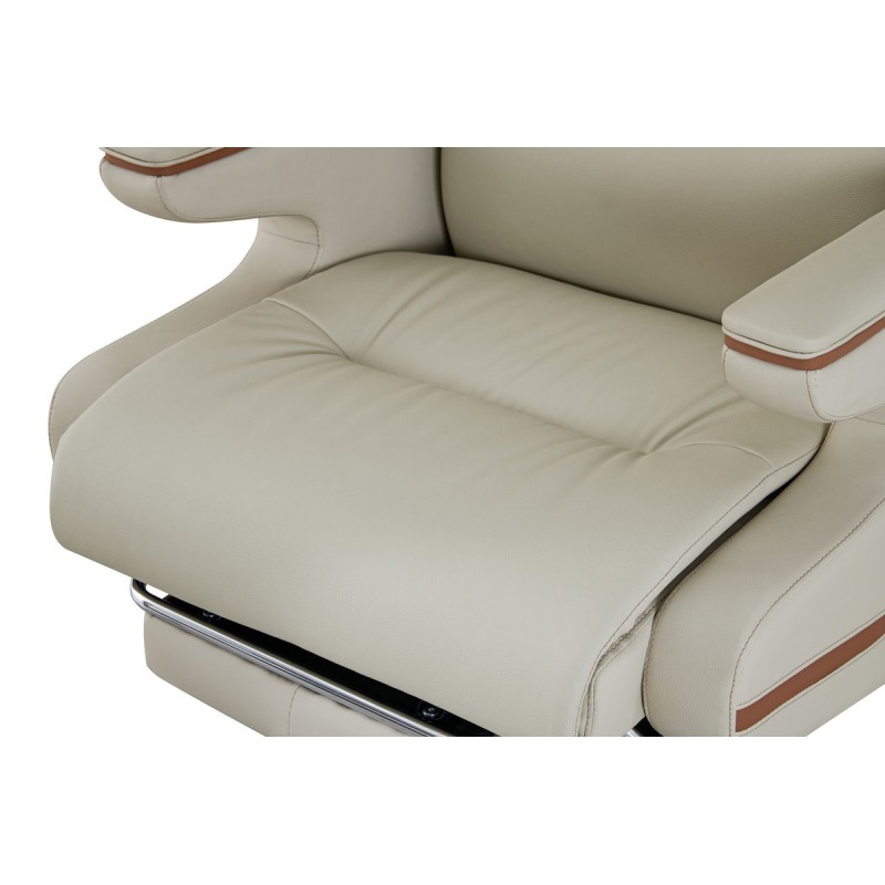 Стілець офісний Мустанг, кремовий Мікс меблі