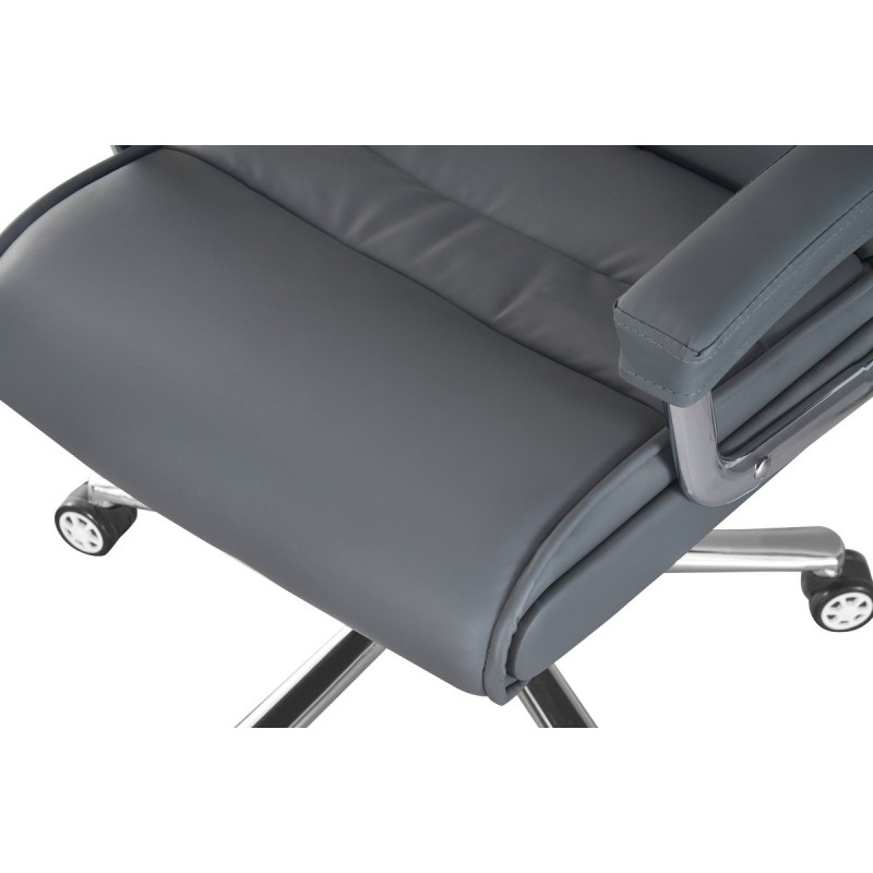 Стілець офісний Паскаль, сірий Мікс меблі