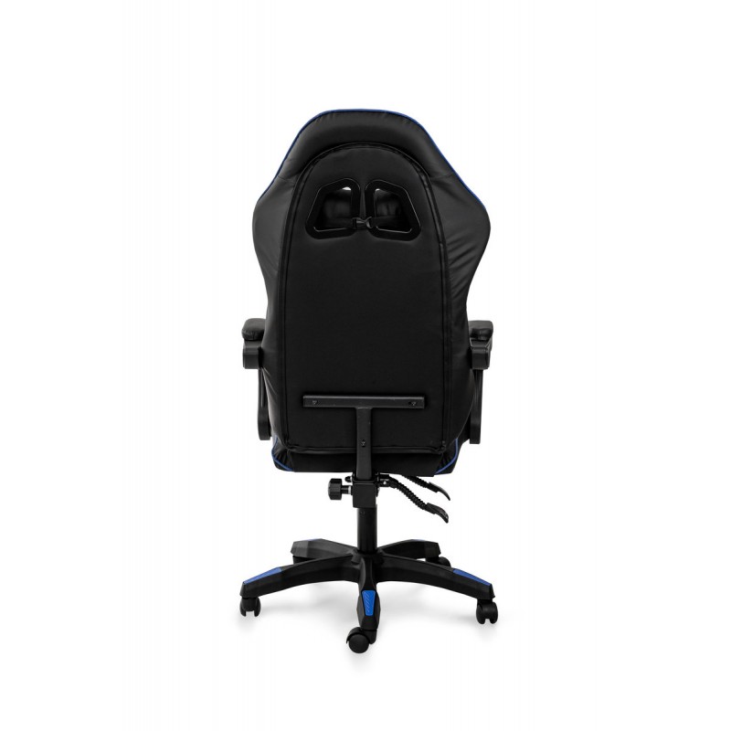 Стілець офісний Слім, чорний/синій Мікс меблі