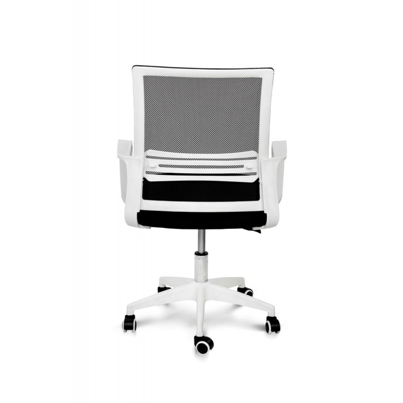 Стілець офісний Веб, чорний/білий Мікс меблі