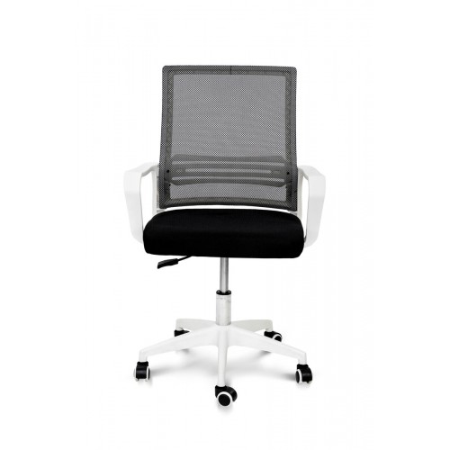 Стілець офісний Веб, чорний/білий Мікс меблі