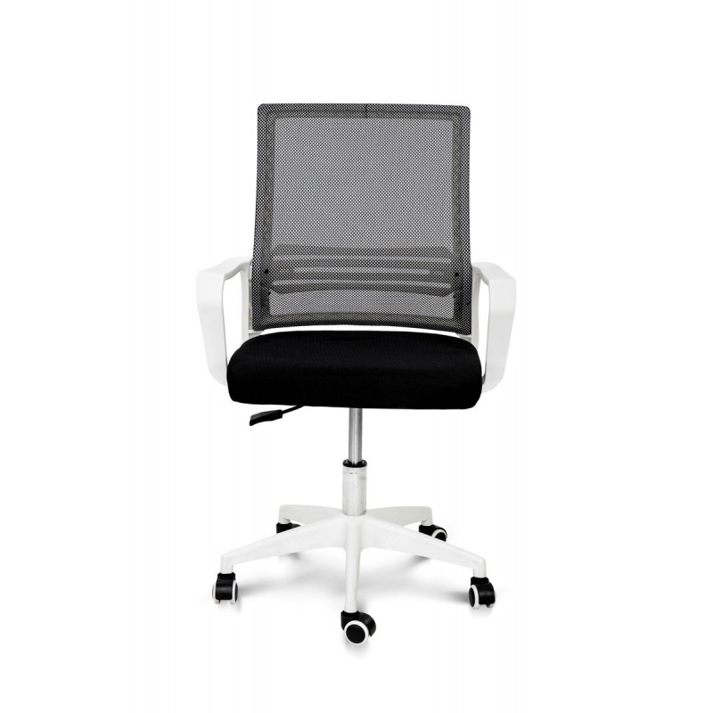 Стілець офісний Веб, чорний/білий Мікс меблі