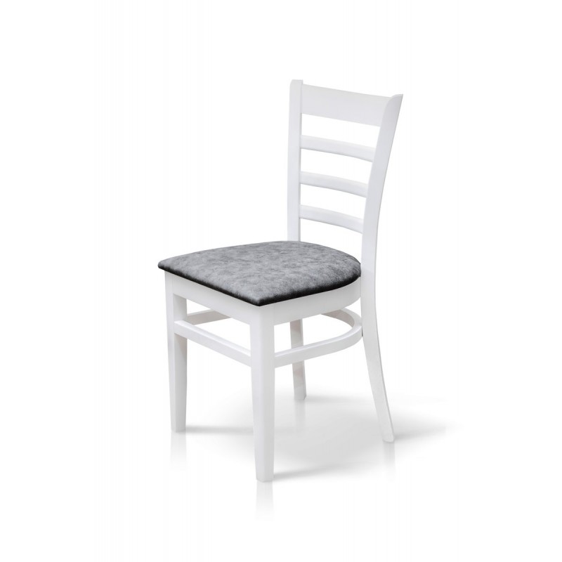 Стілець Оксфорд  (білий/Моррант 07 Лайт) Мікс меблі