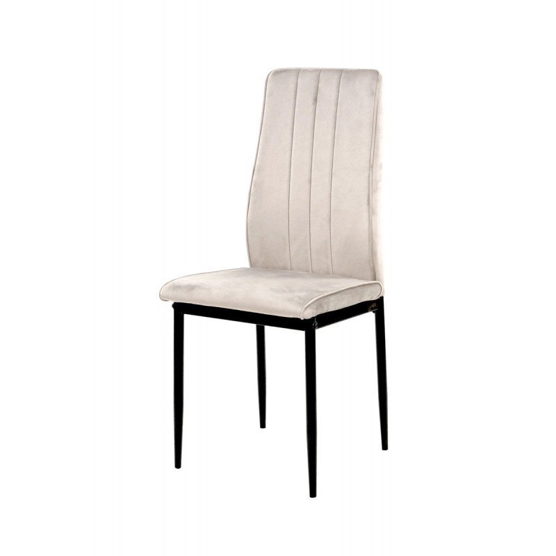 Стілець Річь, чорний/велюр пісочний Мікс меблі