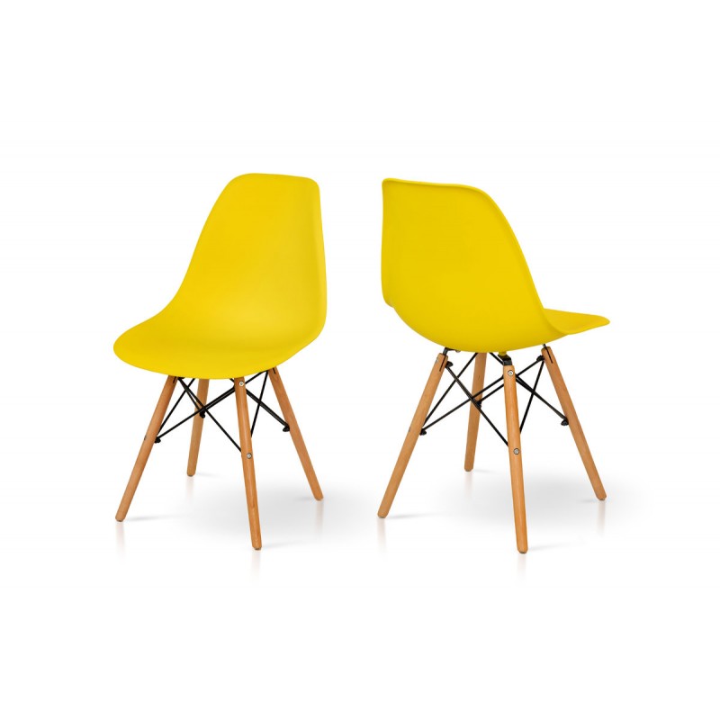 Стілець СМАЙЛ, жовтий Мікс меблі