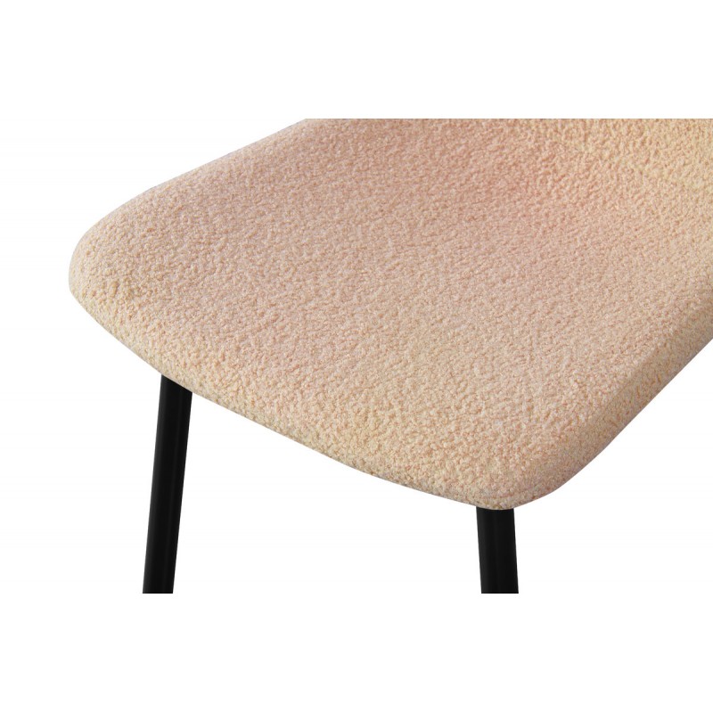 Стілець Юккі, чорний/ буклє крем Мікс меблі