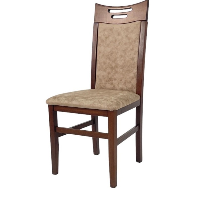 Стілець Юля (т.горіх/АЛЯСКА беж) Мікс меблі