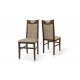 Стілець Юля (т.горіх/АЛЯСКА беж) Мікс меблі