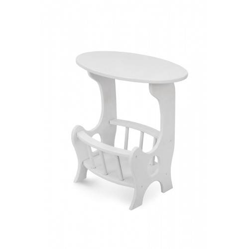 Столик газетниця, білий Мікс меблі