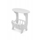 Столик газетниця, білий Мікс меблі