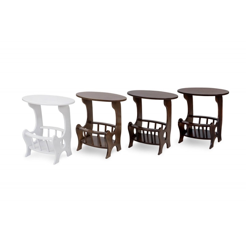 Столик газетниця, білий Мікс меблі