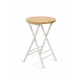 Табурет розкладний Чіп, натуральний/білий Мікс меблі