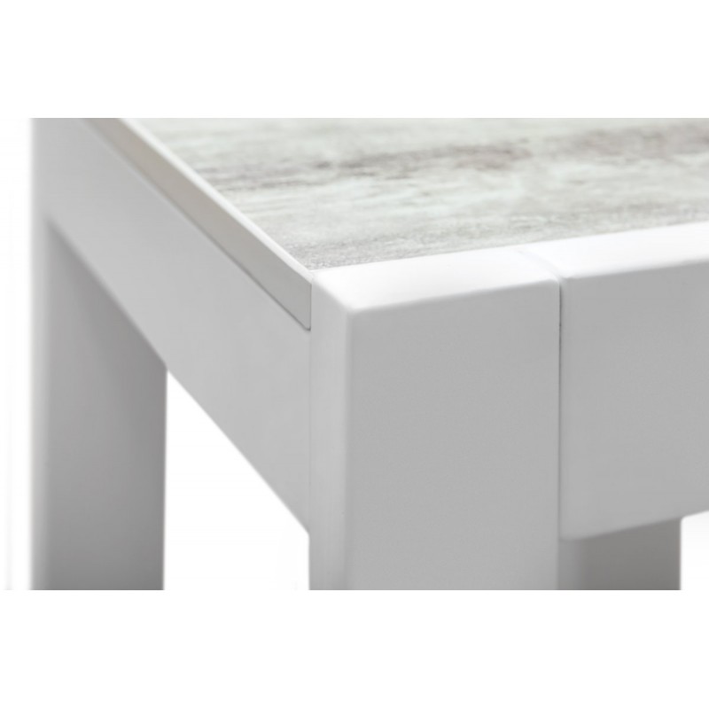 Табурет Слайдер, білий/урбан Мікс меблі